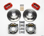 Wilwood Dynapro Low-Profile 11.00in P-Brake Kit - Red Chevy C-10 2.42 Offset