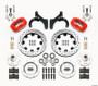 Forged Dynalite Front Kit 12.19in Red for 59-64 Chevy Impala / 63-64 Corvette