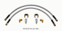 Wilwood Flexline Kit 18inch M10x1.50 IF 1/8-27 NPT 90 Degree