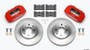 Wilwood DPHA Front Caliper & Rotor Kit Red for Honda / Acura w/ 262mm OE Rotor