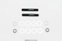 Bolt Kit Radial Mount Bracket Studs Washers Nuts 2.50in OAL 12.88 - 13.06in