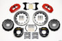 Narrow Superlite 4R Rear P-Brk Kit 12.88in Red for Chevy C-10 2.42 Offset