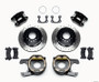 Wilwood D154 P/S Park Brake Kit Drilled for Small Ford 2.50in Offset