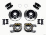 Wilwood D154 P/S Park Brake Kit Drilled for Chevy 12 Bolt 2.75in Off w/ C-Clips