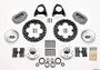 Forged Dynalite Front Drag Kit Drilled Rotor for 87-93 Mustang 84-86 SVO 5 Lug