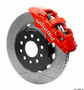 Wilwood AERO6 Front Hat Kit 14.00 Red for 2018-Up Jeep JL w/Lines