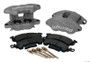 Wilwood D52 Front Caliper Kit - Black Ano 2.00 / 2.00in Piston 1.28in Rotor