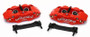 Narrow Superlite 4R Rear Caliper Kit - Red for 97-13 C5/C6 Corvette w/ OEM