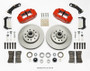 Narrow Superlite 6R Front Kit 11.86in Red for 64-70 GM C10 w/ Drum Spindles