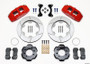 Wilwood Dynapro 6 Front Hat Kit 11.00in GT Rotor Red for 95-05 Miata