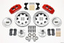 Wilwood Dynapro 6 Front Hub Kit 12.19in Drilled Red WWE ProSpindle