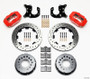 Wilwood Forged Dynalite P/S Rear Kit Drilled Red for Big Ford 2.36in Offset