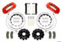 Wilwood TX6R Front Brake Kit 16in Red w/ Lines for 2019 Cadillac/Chevrolet/GMC