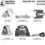 Engine Mount Kit 300309 - front view
