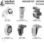 Engine Mount Kit 300309 - left view