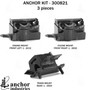Engine Mount Kit 300821 - front view