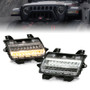 ANZO Halogen Chrome Clear w/ Sequential Signal for Jeep Wrangler JL | 511083