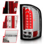 ANZO LED Tail Lights Chrome for Chevrolet Silverado 1500 | 321341