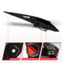 ANZO LED Tail Lights Black for Nissan 350Z | 321099