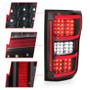 ANZO LED Tail Lights Black for Ford F-150 | 321338