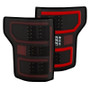 ANZO LED Tail Lights Black for Ford F-150 | 321338