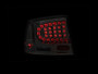 ANZO LED Tail Lights Dark Smoke for Dodge Charger | 321229