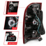 ANZO Tail Light Red/Clear Lens (OE Replacement) for Chevy Silverado | 311303