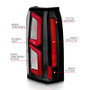 ANZO LED Tail Lights w/ Light Bar Black Housing Clear Lens for Chevrolet Tahoe