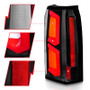 ANZO LED Tail Lights w/ Light Bar Black Housing Clear Lens for Chevrolet Tahoe