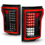 ANZO LED Tail Lights Black for Ford F-150 | 311261
