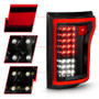 ANZO LED Tail Lights Black for Ford F-150 | 311261