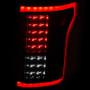 ANZO LED Tail Lights Black for Ford F-150 | 311261