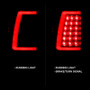 ANZO LED Tail Lights Plank Style Black w/Smoke Lens for Chevy Silverado 1500