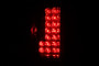 ANZO LED Tail Lights Red/Clear for Nissan Frontier | 311071