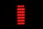 ANZO LED Tail Lights Red/Clear for Hummer H2 | 311068