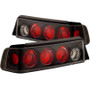 ANZO Tail Lights Black for Honda Civic | 221053