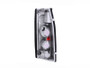 ANZO Tail Lights Chrome 3D Style for Cadillac Escalade | 211017