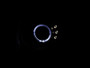 ANZO Projector Headlights w/ Halo Black for Honda Element | 121432
