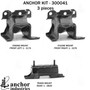 Engine Mount Kit 300041 - back view