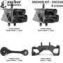 Engine Mount Kit 300216 - front view