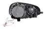 ANZO Projector Headlights w/ Halo Black (CCFL) for Volkswagen Rabbit | 121345