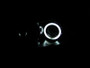 ANZO Projector Headlights w/ Halo Black (CCFL) for Mazda 3 | 121228
