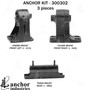 Engine Mount Kit 300302 - back view