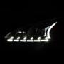 ANZO Projector Headlights w/ Plank Style Design Black for Nissan Altima | 121500