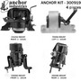 Engine Mount Kit 300919 - back view