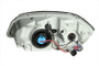 ANZO Crystal Headlights Black for Chevrolet Cobalt | 121154