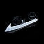 ANZO Projector Headlights w/ U-Bar Chrome for Honda Civic | 121478
