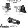 Engine Mount Kit 301117 - left view