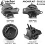 Engine Mount Kit 301121 - left view