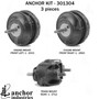 Engine Mount Kit 301304 - front view